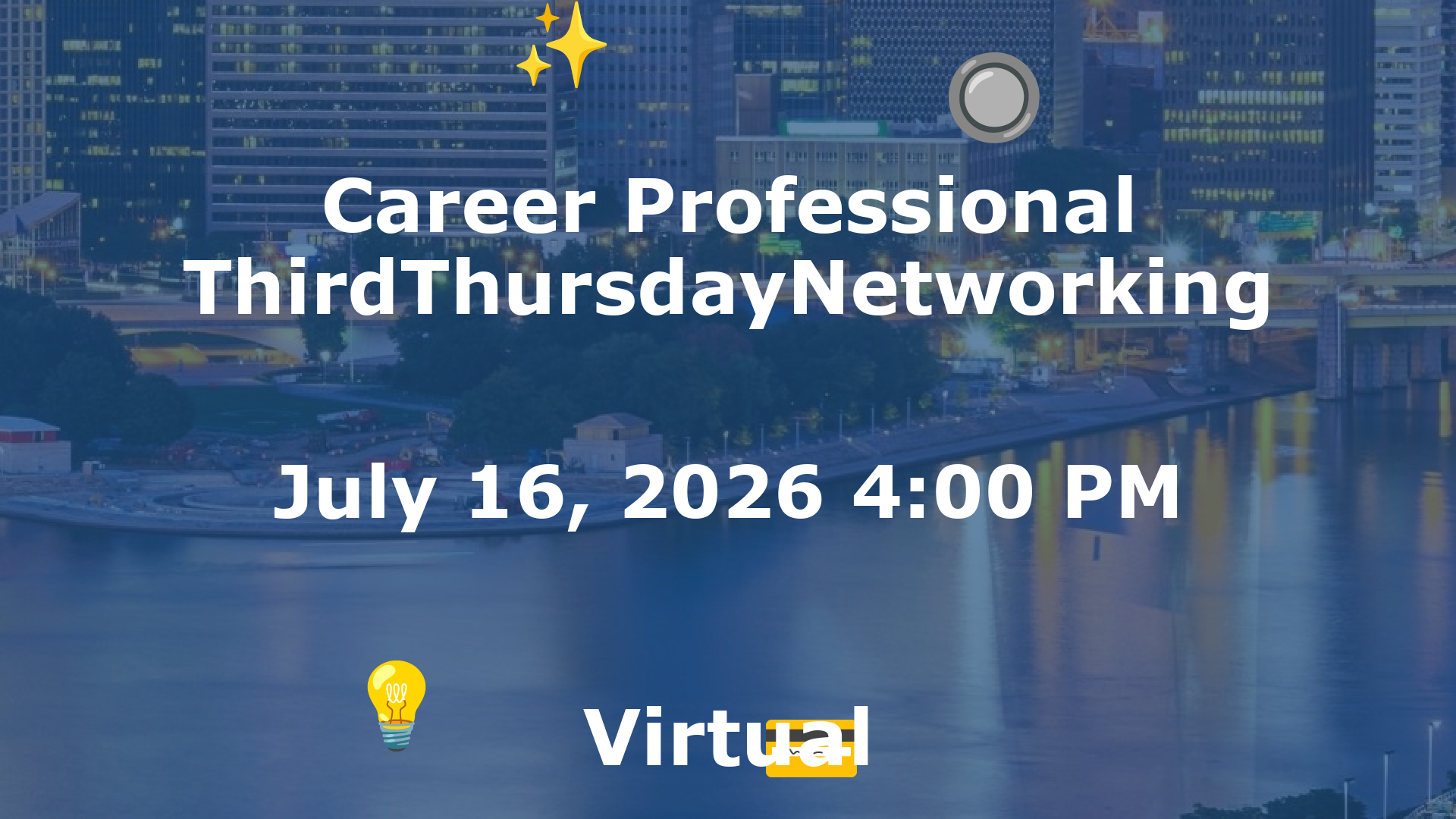 Career Professional ThirdThursdayNetworking  event image